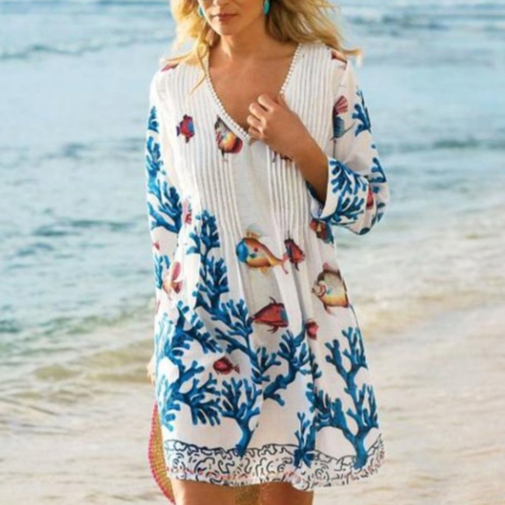 Soft Surroundings // Seychelles tunic dress